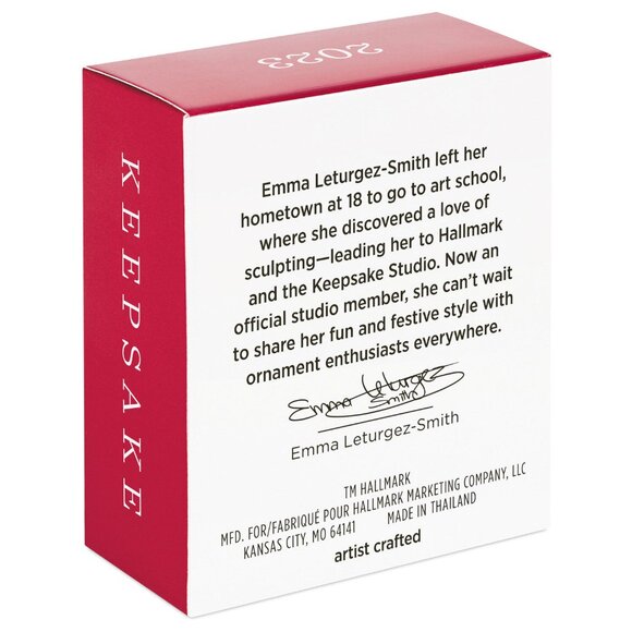 New! National Lampoon's Christmas Vacation Hallmark Keepsake Ornament Mini Clark - Picture 2 of 5